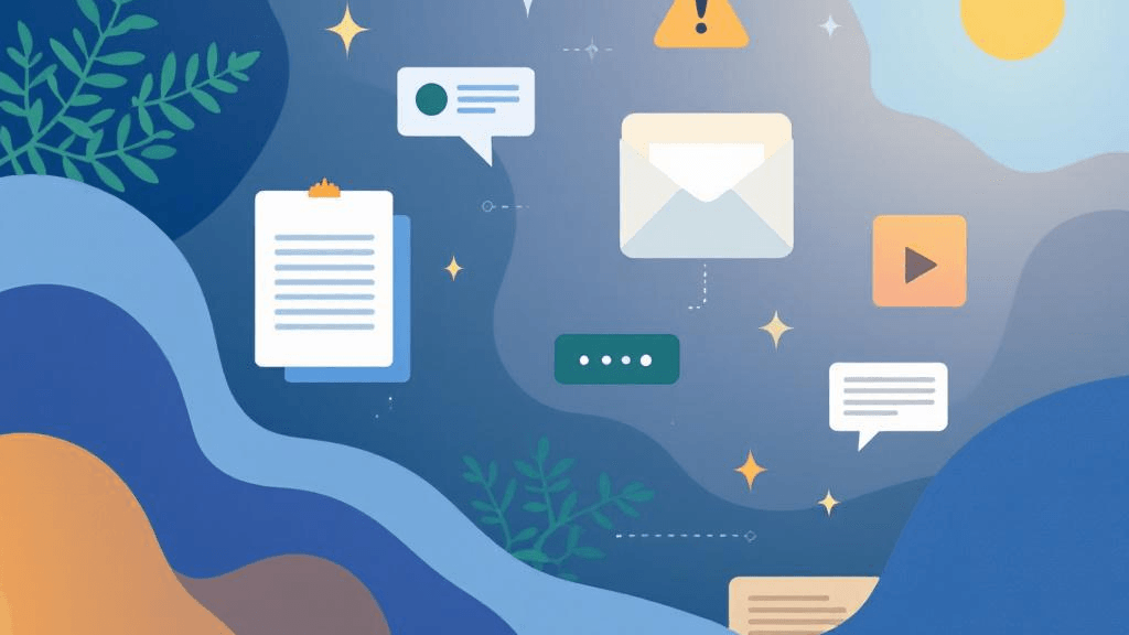 A professional blog header illustration for an article about Productivity Systems.Context: Most productivity systems fai...